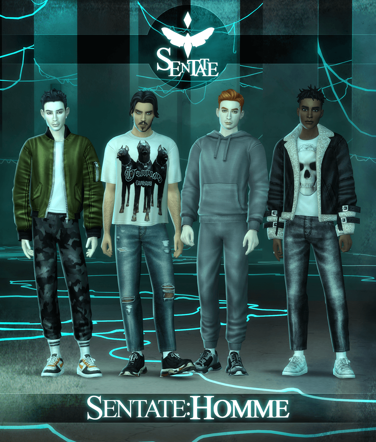 Скриншот мода Мужская коллекция HOMME set